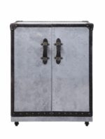 Aluminum Brancaster Wine Cabinet 97802 by ACME 11