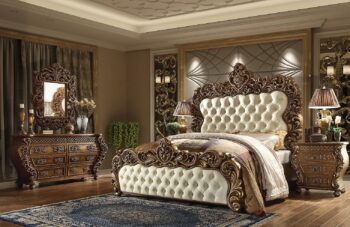 Luxury 5PCs Bedroom Set HD-8011 By Homey Design