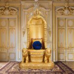 Metallic gold accent chair HD-1800 By Homey Design 13