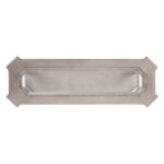 Clear Glass & Antique Silver Finish Northville Sofa Table 86933 by ACME Sofa Tables Mobilia Cleopatra 17 Clear Glass & Antique Silver Finish Northville Sofa Table 86933 by ACME 17