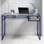 Yasin Writing Desk by ACME Home Office Desks Mobilia Cleopatra 8 Yasin Writing Desk by ACME 8