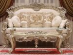 Handmade Liza Beige Sofa 27