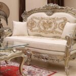 Handmade Liza Beige Sofa 28