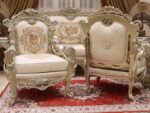 Handmade Liza Beige Chair 23