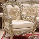 Handmade Liza Beige Chair 27