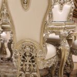 Handmade Liza Beige Dinning Side Chair 34