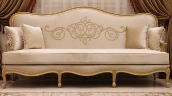 Handmade Aysel Beige Sofa