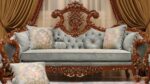 Handmade Zayn Mint Green Sofa 21
