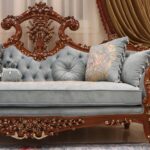 Handmade Zayn Mint Green Sofa 23
