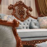 Handmade Zayn Mint Green Sofa 24