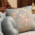 Handmade Zayn Mint Green Sofa 27