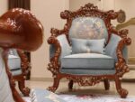 Handmade Zayn Mint Green Chair 19