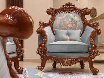 Handmade Zayn Mint Green Chair