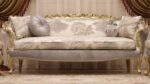 Handmade Meta Silver Sofa 15