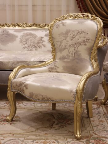 Handmade Meta Silver Chair 2