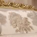 Handmade 5Pcs Meta Silver Sofa Set 37