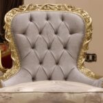 Handmade 5Pcs Meta Silver Sofa Set 39