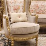 Handmade Beige Rose Chair 1 20
