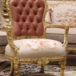 Handmade Beige Rose Chair 2 19