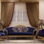 Handmade Ocean Blue Sofa 29