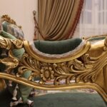 Handmade Wild Green Sofa Set 26