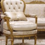 Handmade Palm Gold Chair 13