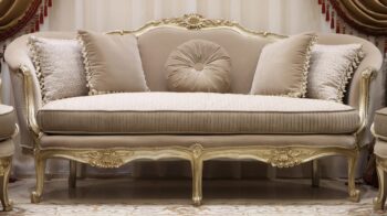 Handmade Omega Beige Sofa