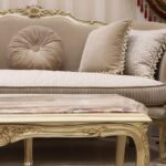 Handmade 6Pcs Omega Beige Sofa Set 45