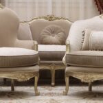 Handmade 6Pcs Omega Beige Sofa Set 49
