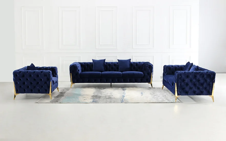 8001S Upholstered Sofa Set By Artisan Furniture