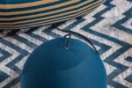 610 Barrel Chair Upholstery with Ottoman by Artisan Furniture 45