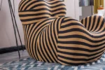 612 Barrel Chair with Ottoman by Artisan Furniture Living Chairs Mobilia Cleopatra 40 612 Barrel Chair with Ottoman by Artisan Furniture 40