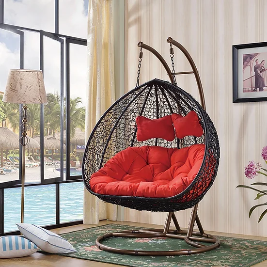 F03D Double Seater Hanging Outdoor Swing Chair by Artisan Furniture