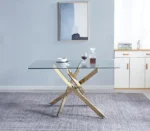 RDT919 / RDT717 Stainless steel Dining Table Base by Artisan Furniture 28