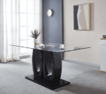 RDT399 Dining Table with Tempered Glass Top by Artisan Furniture 19