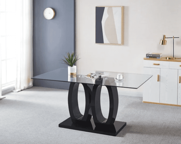 RDT399 Dining Table with Tempered Glass Top by Artisan Furniture 12