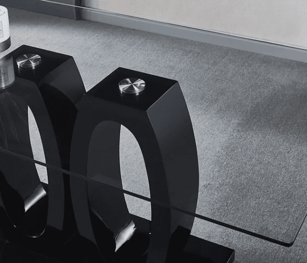 RDT399 Dining Table with Tempered Glass Top by Artisan Furniture 13