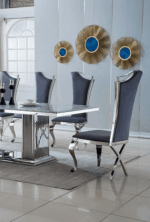 DT311SMG Marble Dining Table by Artisan Furniture Dining Room Furniture Mobilia Cleopatra 35 DT311SMG Marble Dining Table by Artisan Furniture 35