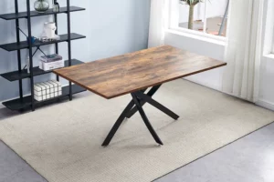 DT8160 Patterned Wood Dining Table by Artisan Furniture