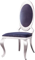 DCK68 White Leatherette Dining chairs by Artisan Furniture Dining Chair & Bench Mobilia Cleopatra 19 DCK68 White Leatherette Dining chairs by Artisan Furniture 19