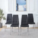 216 Stainless steel Dining Room Chairs by Artisan Furniture Dining Chair & Bench Mobilia Cleopatra 19 216 Stainless steel Dining Room Chairs by Artisan Furniture 19