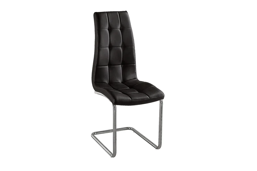 721 Leather Dining Room Chairs With Metal Legs by Artisan Furniture