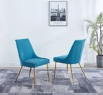 DC57 Dining Chairs With Metal Legs by Artisan Furniture Dining Chair & Bench Mobilia Cleopatra 15 DC57 Dining Chairs With Metal Legs by Artisan Furniture 15