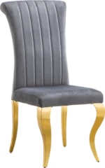DCK86 Dining chairs with Stainless Steel Legs by Artisan Furniture 24