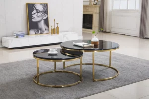 Ct1033 Coffee Table For Sectional With Chaise By Artisan Furniture | Mobilia Cleopatra CT1033 Coffee Table For Sectional With Chaise by Artisan Furniture