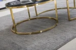 CT1033 Coffee Table For Sectional With Chaise by Artisan Furniture Luxury Coffee Tables Mobilia Cleopatra 20 CT1033 Coffee Table For Sectional With Chaise by Artisan Furniture 20