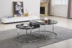 CT1033 Coffee Table For Sectional With Chaise by Artisan Furniture Luxury Coffee Tables Mobilia Cleopatra 23 CT1033 Coffee Table For Sectional With Chaise by Artisan Furniture 23