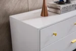 White TV Stand TV005 by Artisan Furniture 31