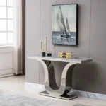 ST310SMG Gray Marble Console Table by Artisan Furniture 11