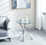 ET616 Glass Top End Tables by Artisan Furniture End Tables Mobilia Cleopatra 21 ET616 Glass Top End Tables by Artisan Furniture 21